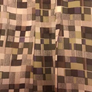 Multi-colored lightweight skirt